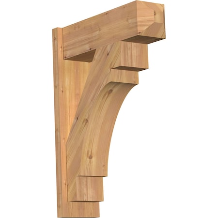 Merced Smooth Craftsman Outlooker, Western Red Cedar, 7 1/2W X 24D X 32H